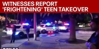 Chaos at ICON Park: Thousands of Florida teens 'takeover' public space