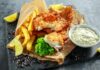 Fried Food Blues? Scientists Spot A Pattern Fish and chips with mushy peas and tartar sauce